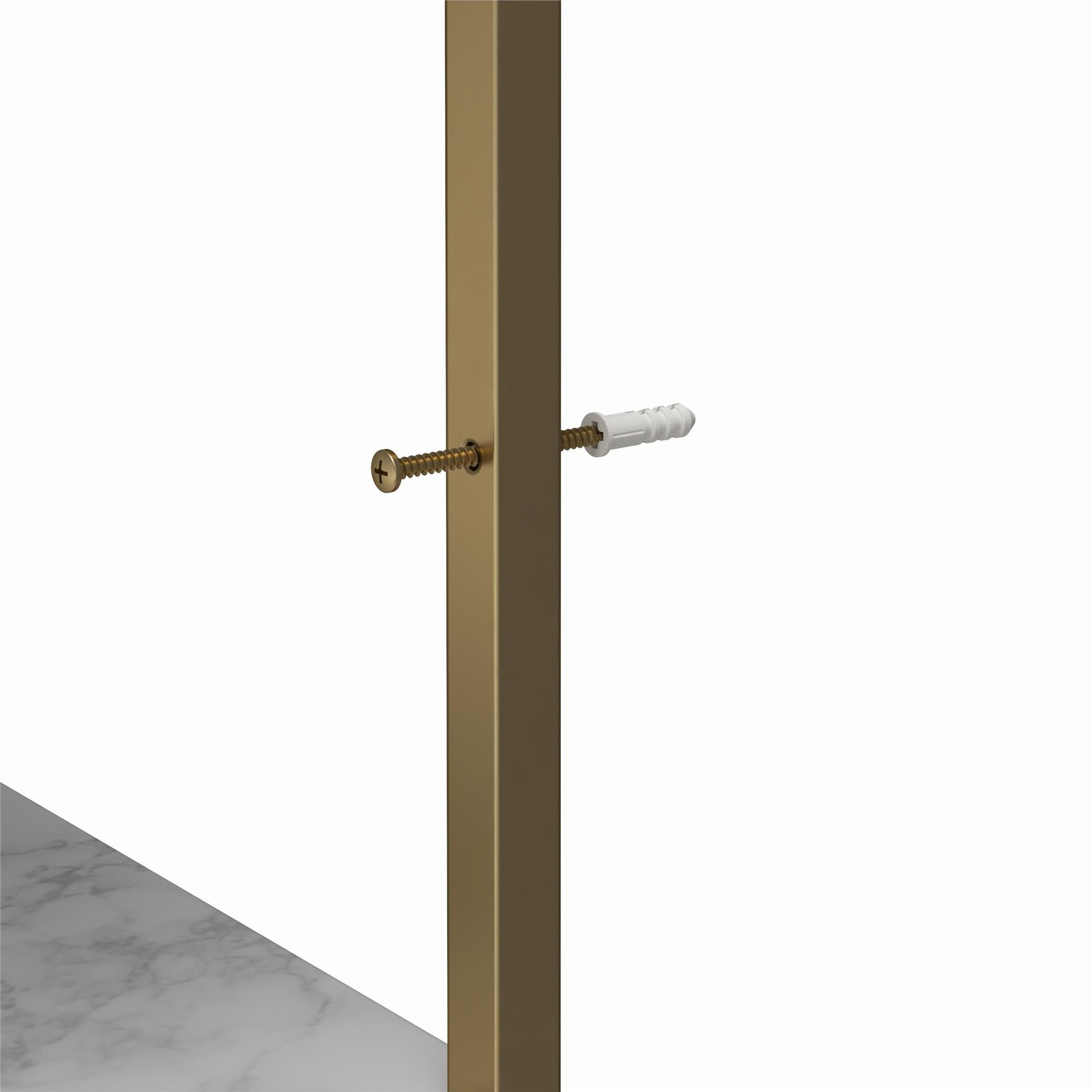 Gwyneth Closet - Shelves - White marble
