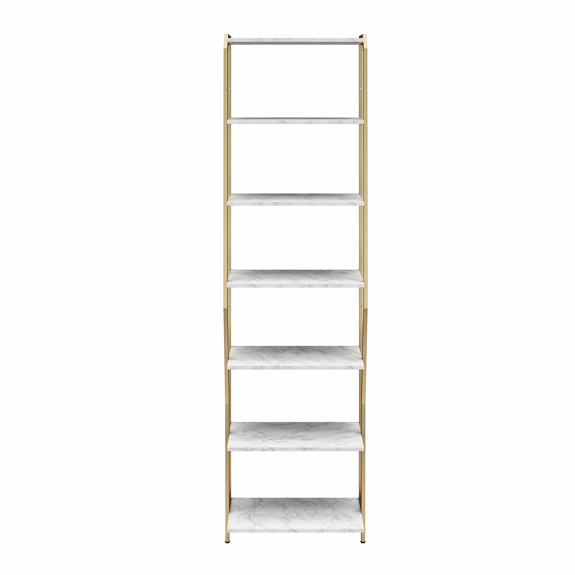 Gwyneth Closet - Shelves - White marble