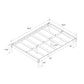 DHP Lorriana Wood Platform Bed, Queen Size, Natural - Natural - Queen