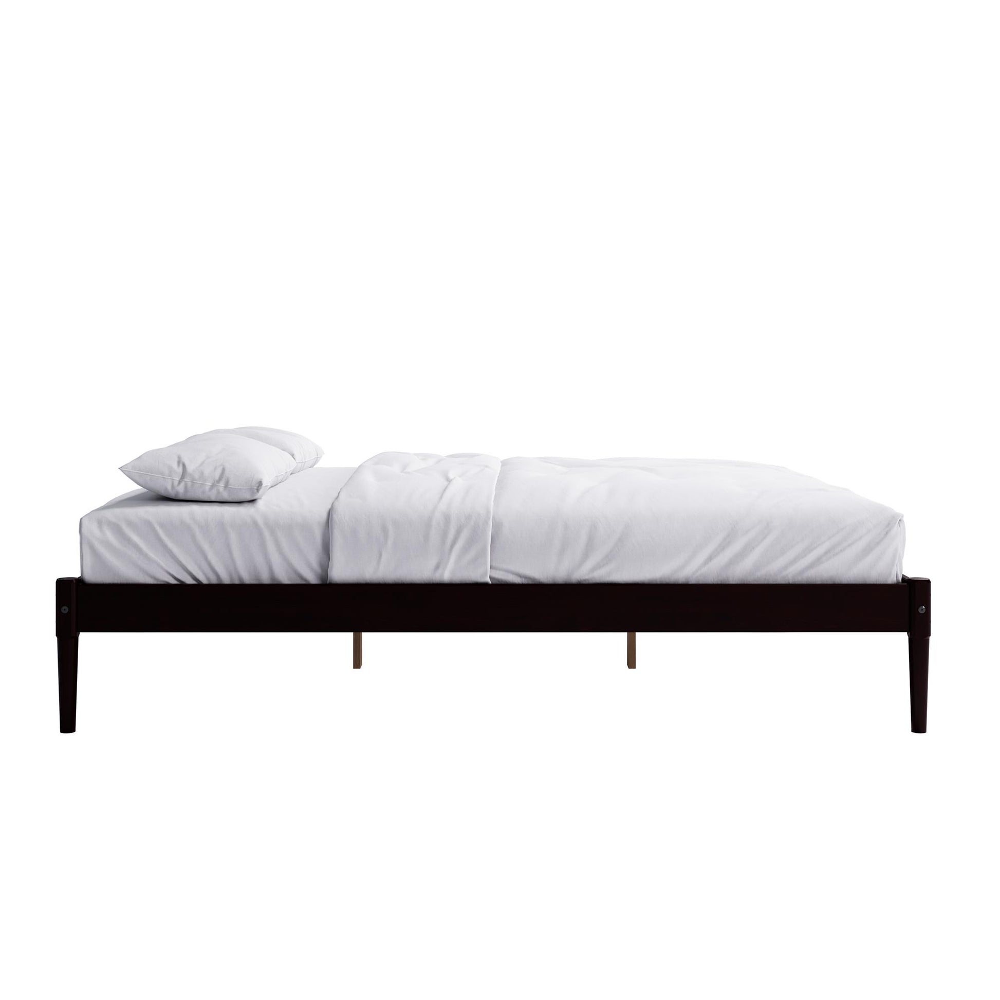DHP Lorriana Wood Platform Bed, Full Size, Espresso - Espresso - Full