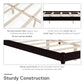 DHP Lorriana Wood Platform Bed, Full Size, Espresso - Espresso - Full