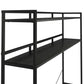 Beverly Full Size Over-The-Bed Storage - Black Oak