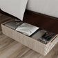 DHP Lorriana Wood Platform Bed, Twin Size, Espresso - Espresso - Twin