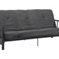 Harlow Metal Arm Full Size Futon - Gray - Full