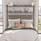 Beverly Full Size Over-The-Bed Storage - Black Oak