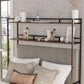 Beverly Full Size Over-The-Bed Storage - Walnut