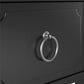 Her Majesty Narrow Side Table - Black