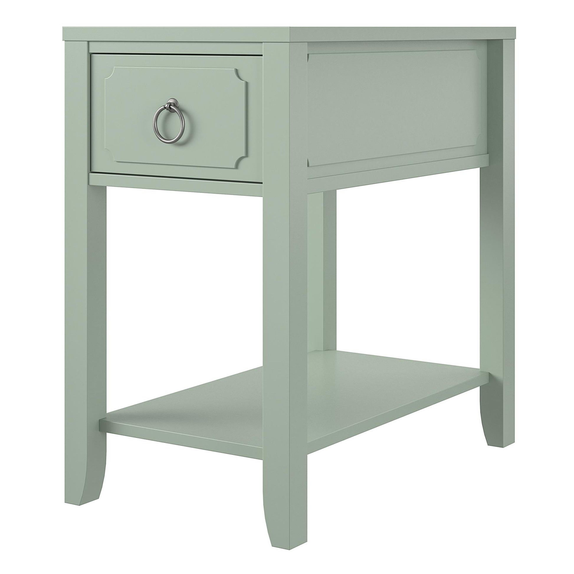 Her Majesty Narrow Side Table - Pale Green