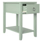 Her Majesty Narrow Side Table - Pale Green