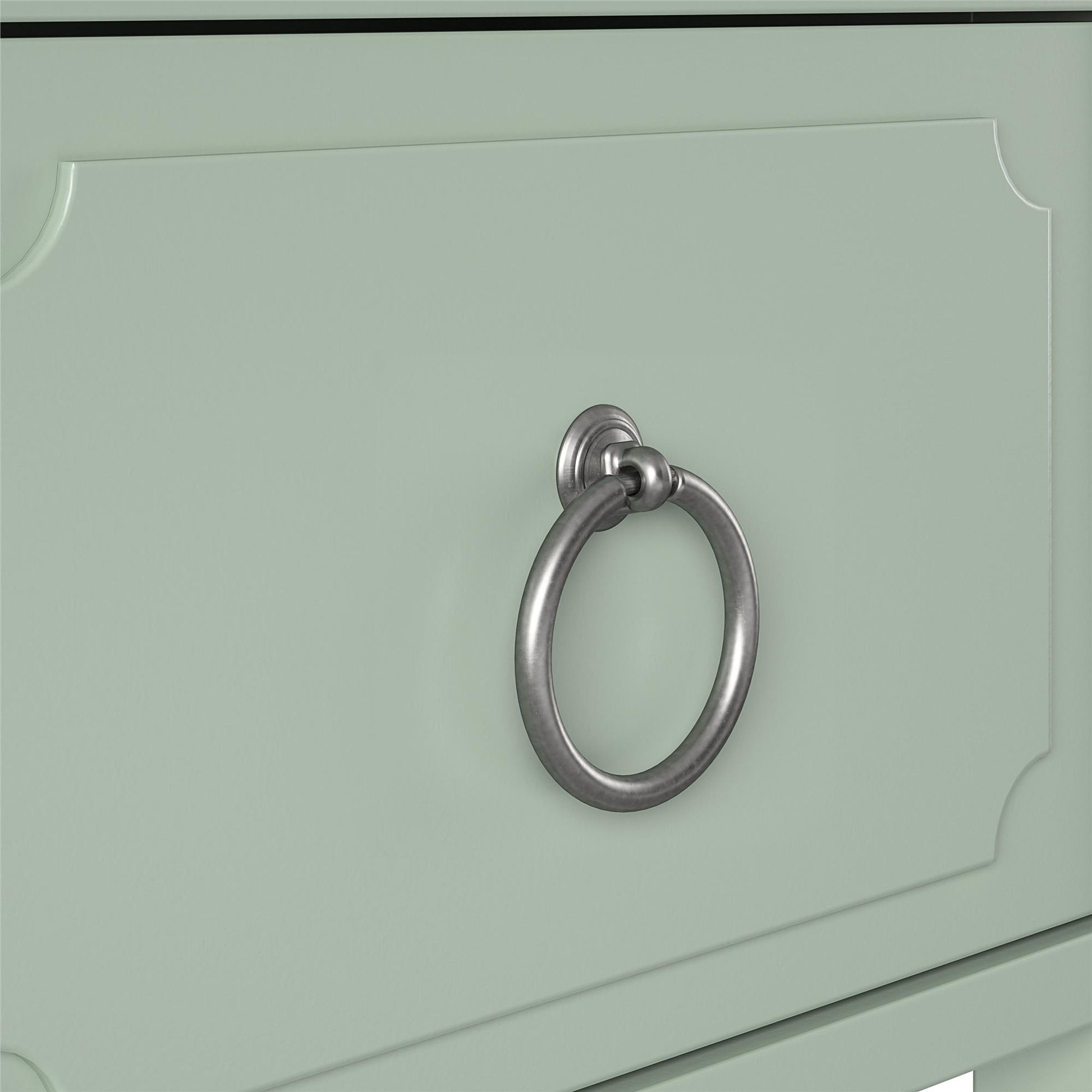 Her Majesty Narrow Side Table - Pale Green