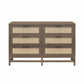 Lennon 6 Drawer Dresser - Medium Brown