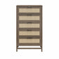 Lennon 5 Drawer Dresser - Medium Brown