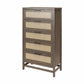 Lennon 5 Drawer Dresser - Medium Brown