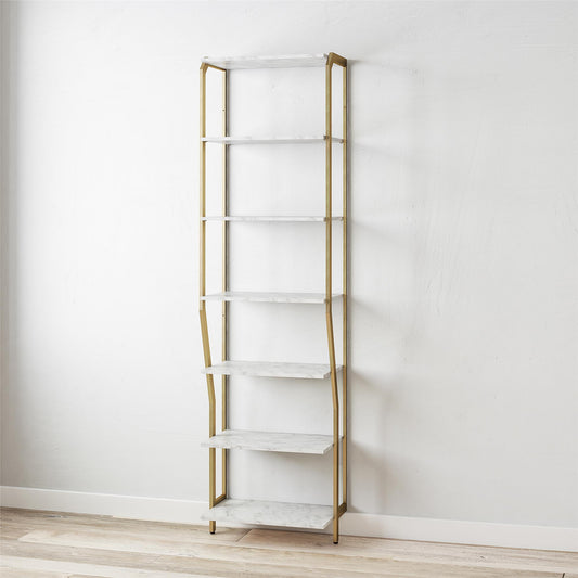 Gwyneth Closet - Shelves - White marble