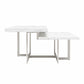 Brielle Coffee Table - White marble