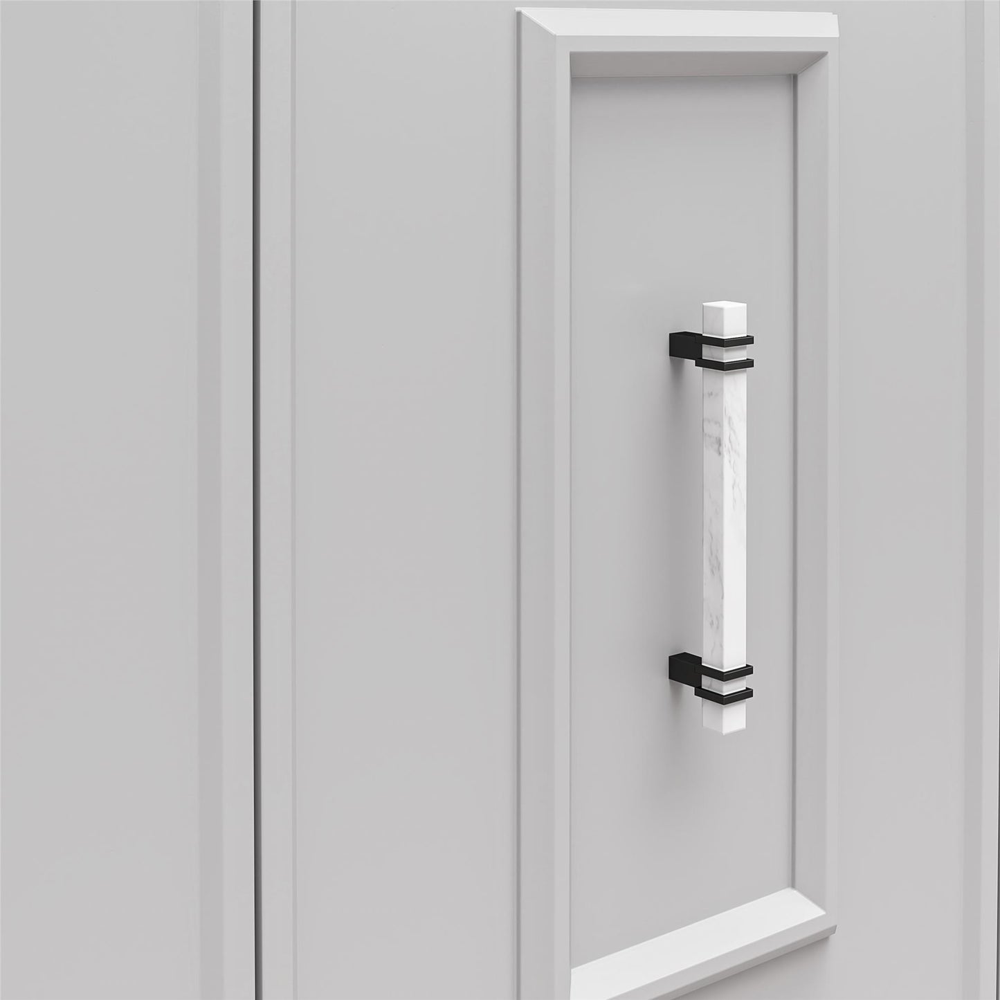 Liberty 3 Door Accent Cabinet - Dove Gray