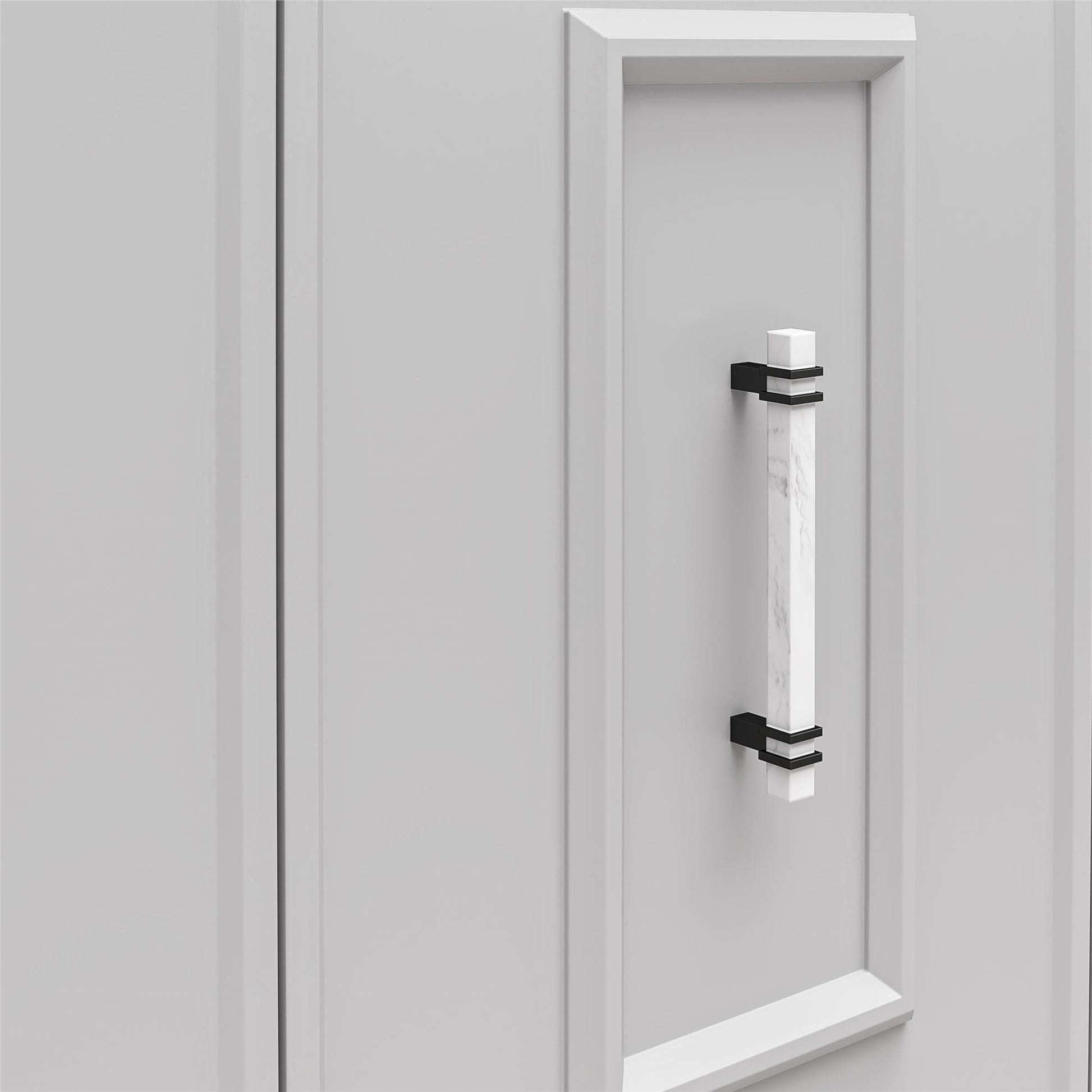 Liberty 3 Door Accent Cabinet - Dove Gray