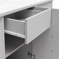 Liberty 3 Door Accent Cabinet - Dove Gray