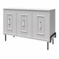 Liberty 3 Door Accent Cabinet - Dove Gray