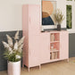 Mission District 2 Door Cabinet - Pale Pink