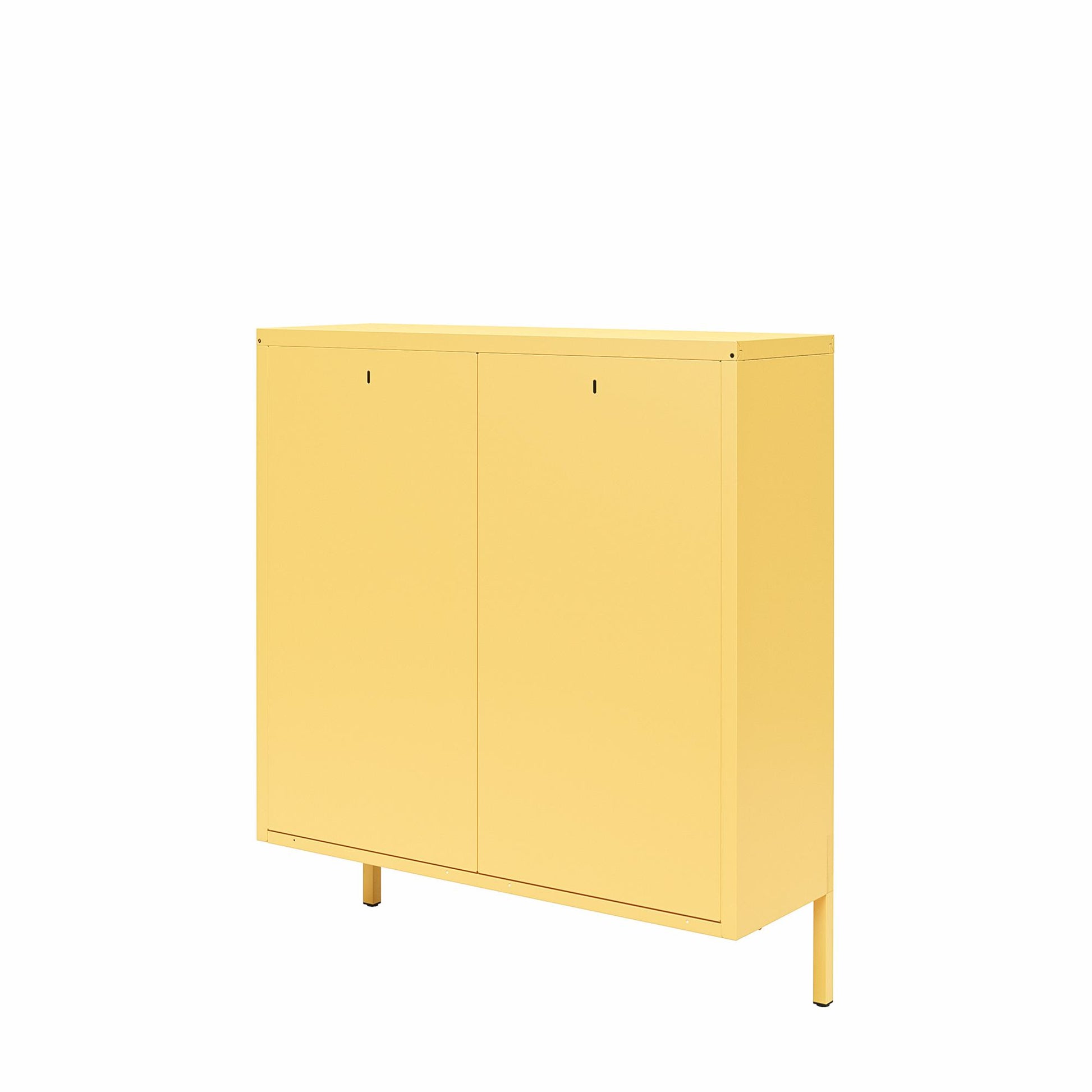 Cache 2 Door Shoe Storage - Yellow