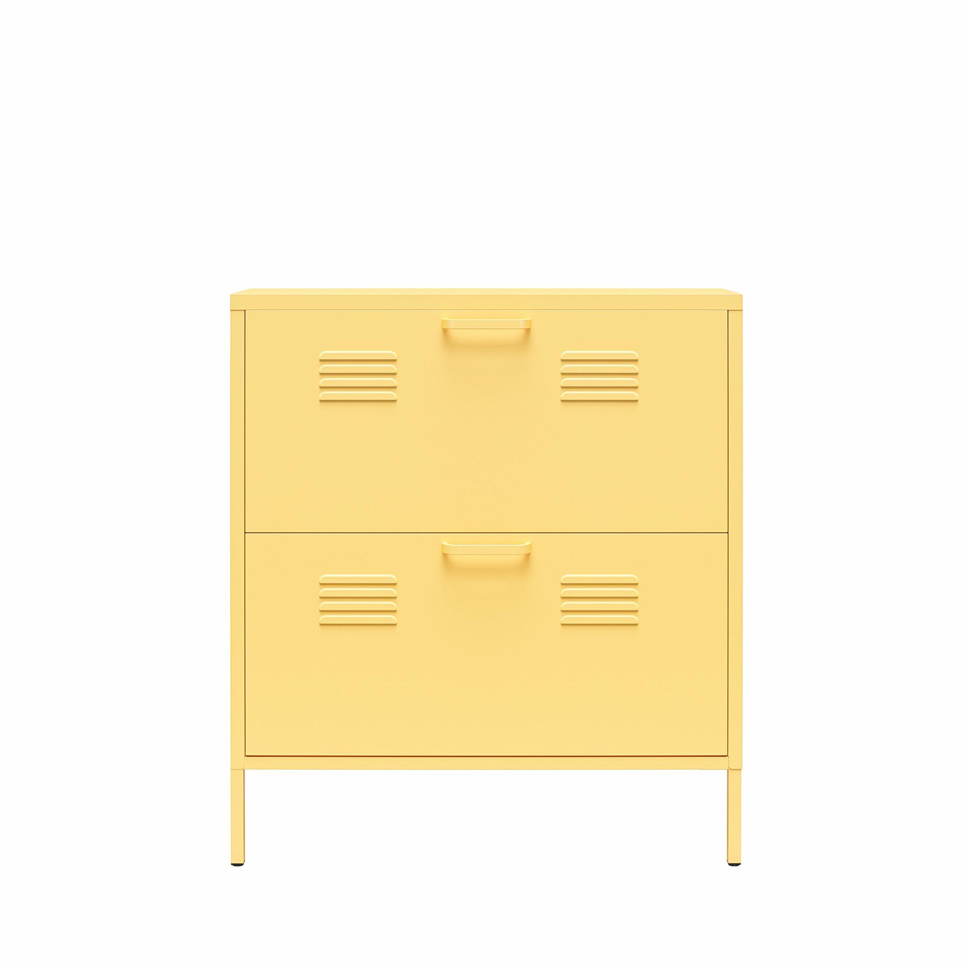 Cache 2 Door Shoe Storage - Yellow
