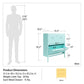 Cache 2 Door Shoe Storage - Mint