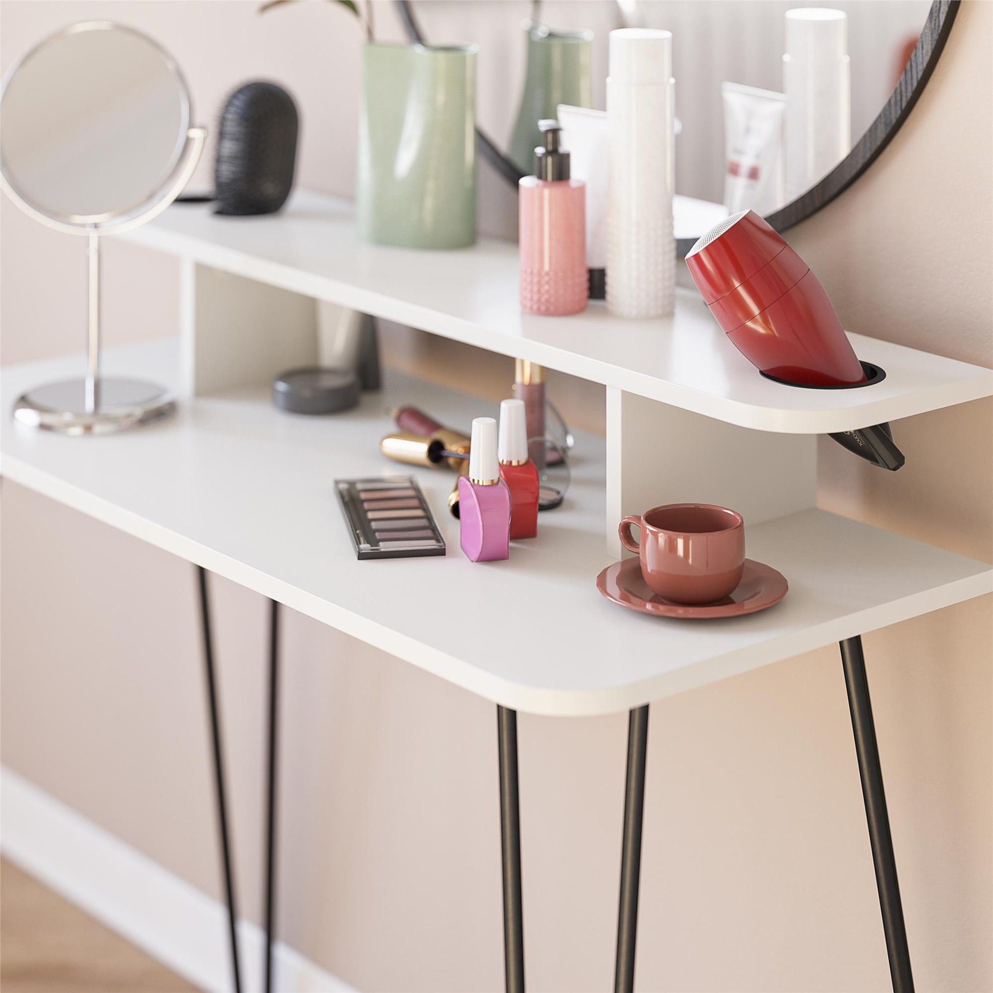 Kimberly At Home Vanity - White