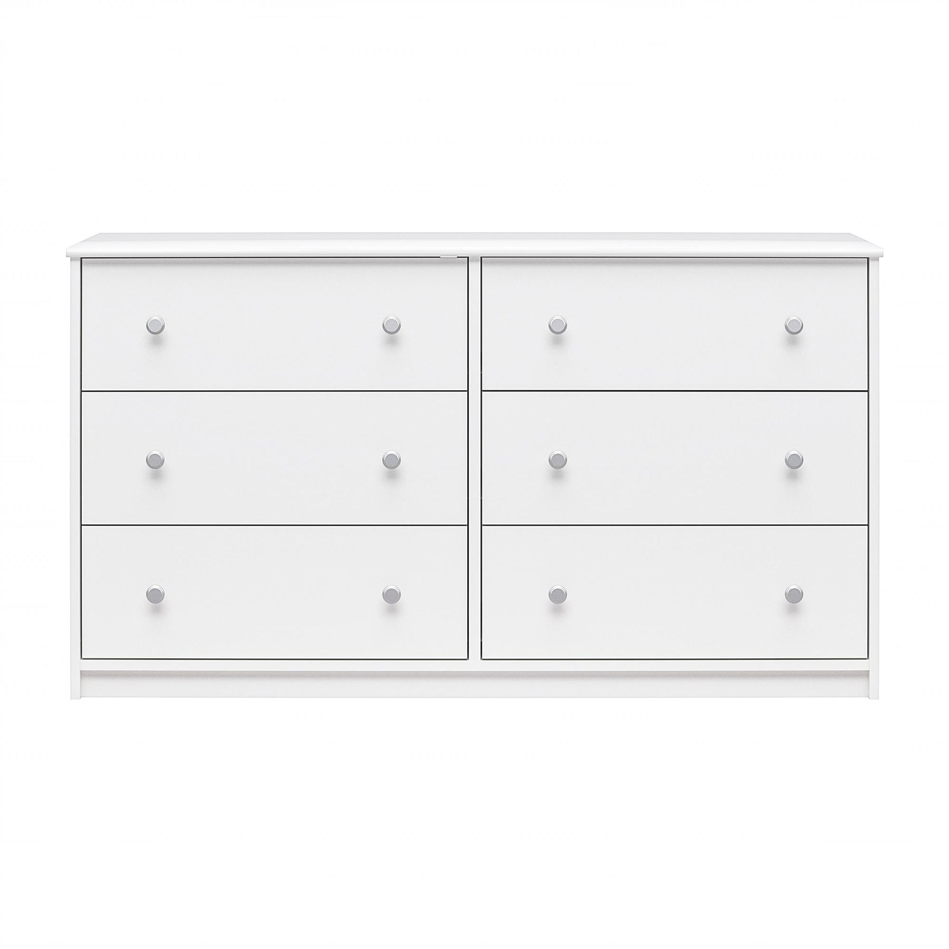 Ellwyn 6 Drawer Wide Dresser - White