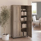 Dwyer 36in 2 Door Storage Cabinet - Gray Oak