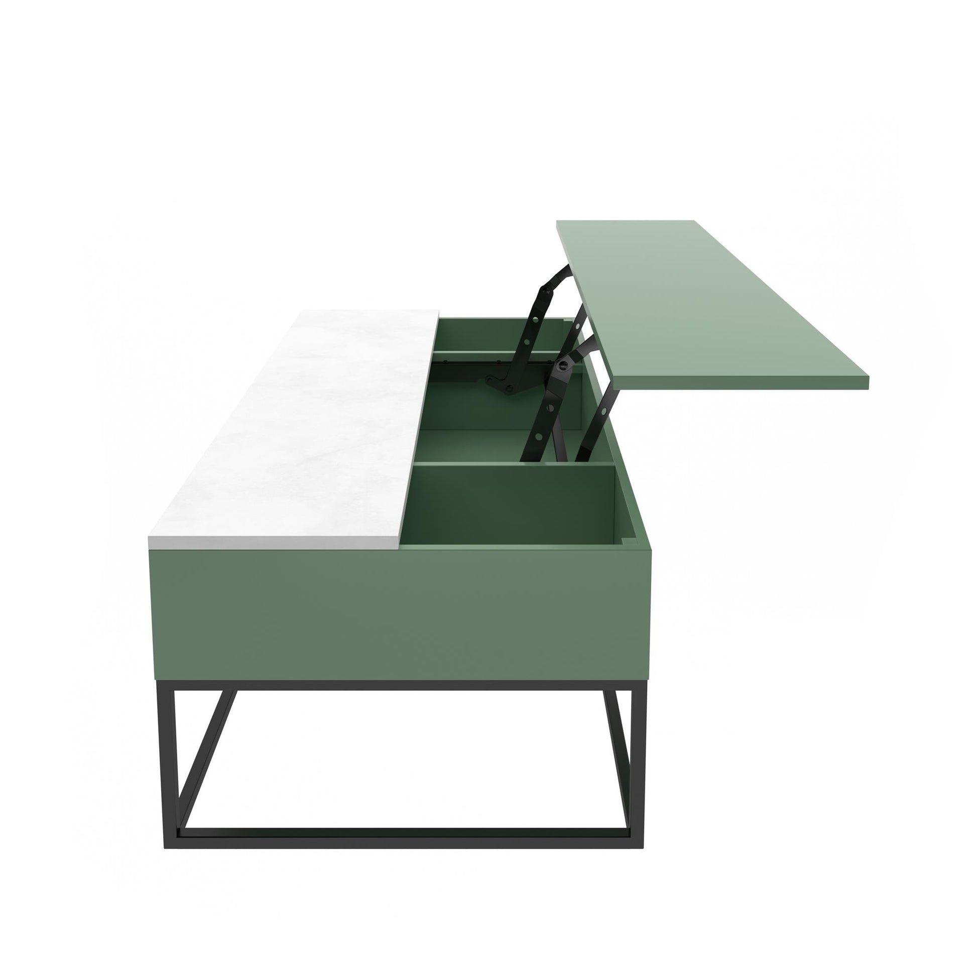 Perry Lift-Top Coffee Table - Sage
