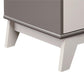 Rowan Valley Flint 6 Drawer Dresser with Solid Wood Angled Feet - Gray
