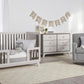 Rowan Valley Flint 6 Drawer Dresser with Solid Wood Angled Feet - Gray