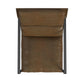 Varick Faux Leather Accent Chair - Acorn