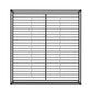 DHP Remna King Metal Canopy Bed, Black - Black - King