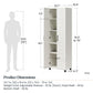 Loxley 24 In Wide 2 Door Shiplap Cabinet - White