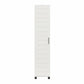 Loxley 16 In Wide 1 Door Shiplap Cabinet - White