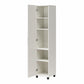 Loxley 16 In Wide 1 Door Shiplap Cabinet - White
