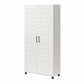 Loxley 36 In Wide 2 Door Shiplap Cabinet - White