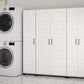 Loxley 36 In Wide 2 Door Shiplap Cabinet - White