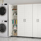 Loxley 36 In Wide 2 Door Shiplap Cabinet - White