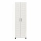 Loxley 24 In Wide 2 Door Shiplap Cabinet - White