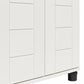 Loxley 24 In Wide 2 Door Shiplap Cabinet - White