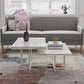 Brielle Coffee Table - White marble