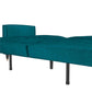 DHP Penelope Pin Tufted Futon, Green Velvet - Green
