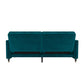 DHP Penelope Pin Tufted Futon, Green Velvet - Green