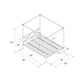 DHP Remna Queen Metal Canopy Bed, Black - Black - Queen