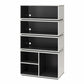 Shadow Gaming and Collectable Display Storage Bookcase - White