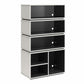 Shadow Gaming and Collectable Display Storage Bookcase - White