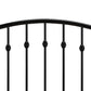 DHP Narla Metal Platform Bed Frame, Full, Black - Black - Full